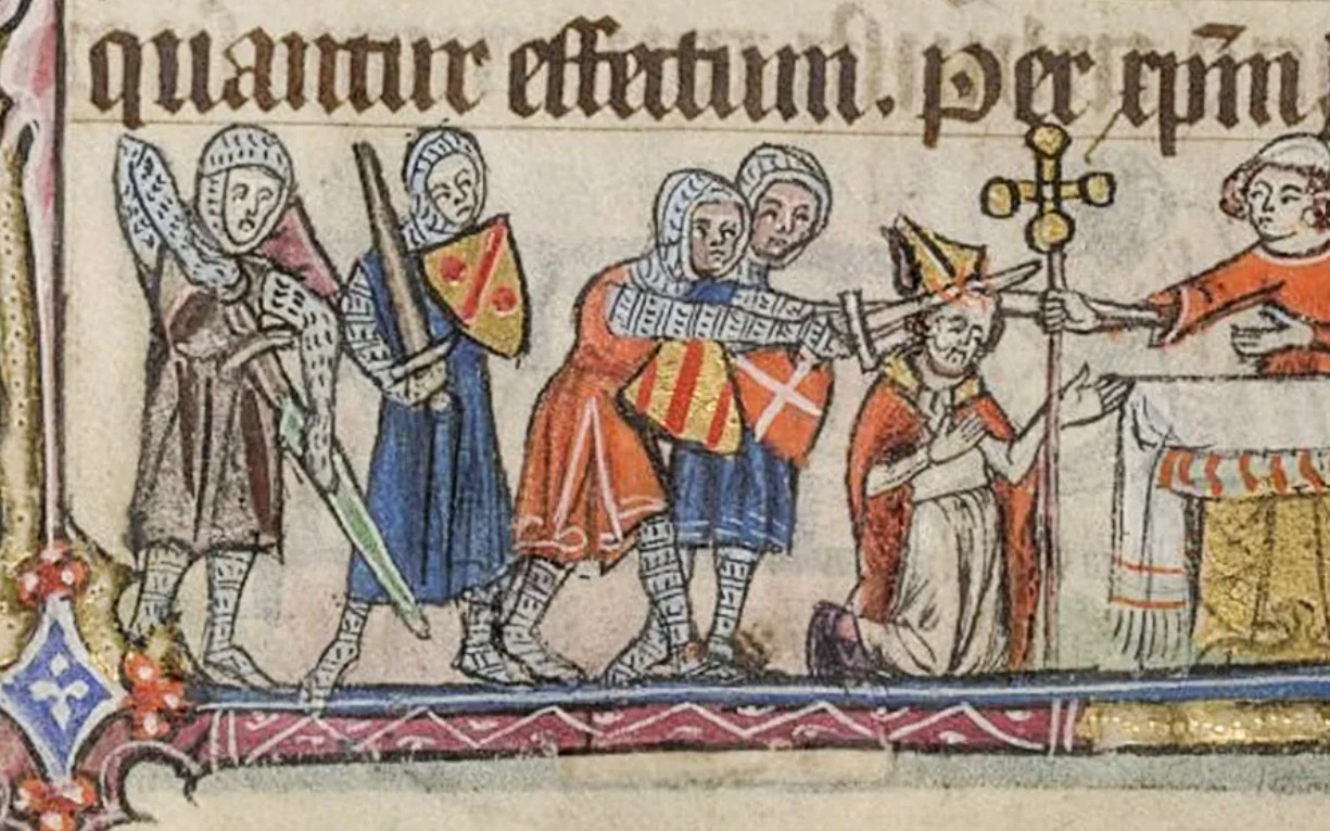 Thomas Becket death