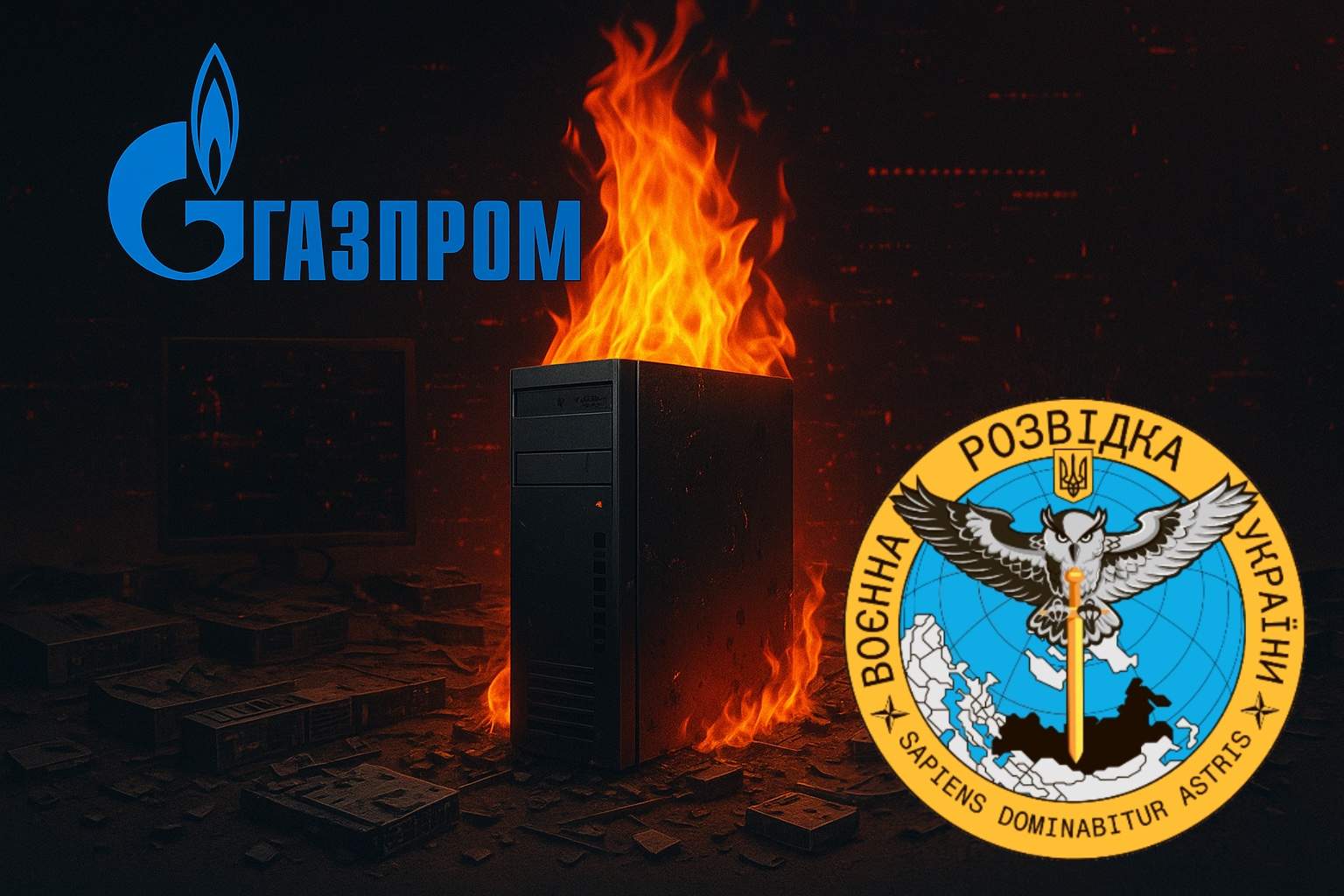 Attacco informatico del GUR ucraino contro Gazprom